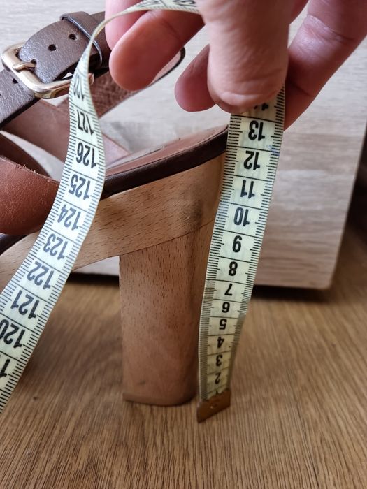 Sandale cu toc Massimo Dutti 39