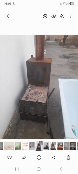 Пеш сатылады көмір жағатын