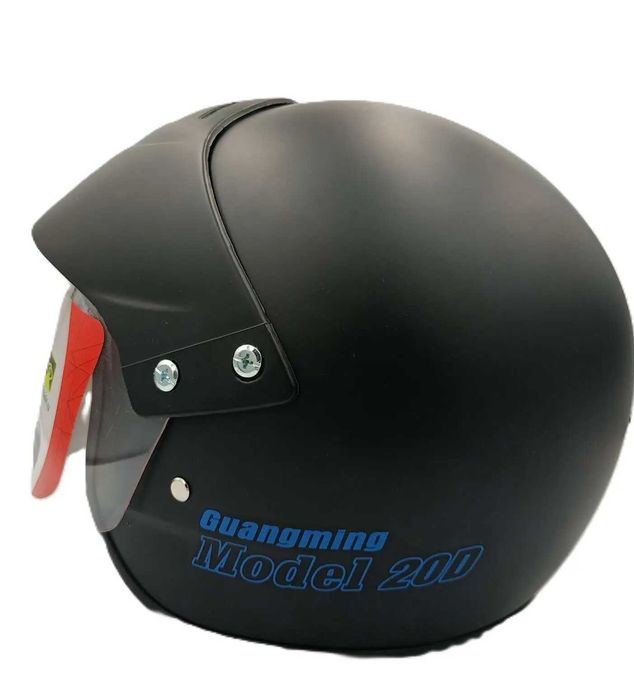 Отворена каска за скутер черен мат