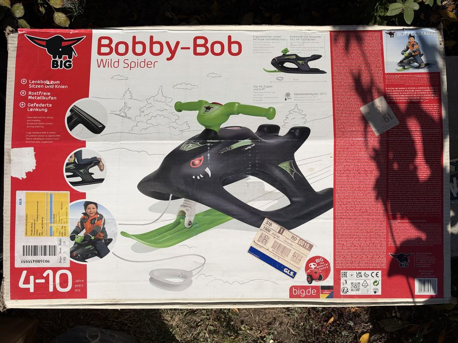 Sanie copii Big Bobby Bob Wild Spider