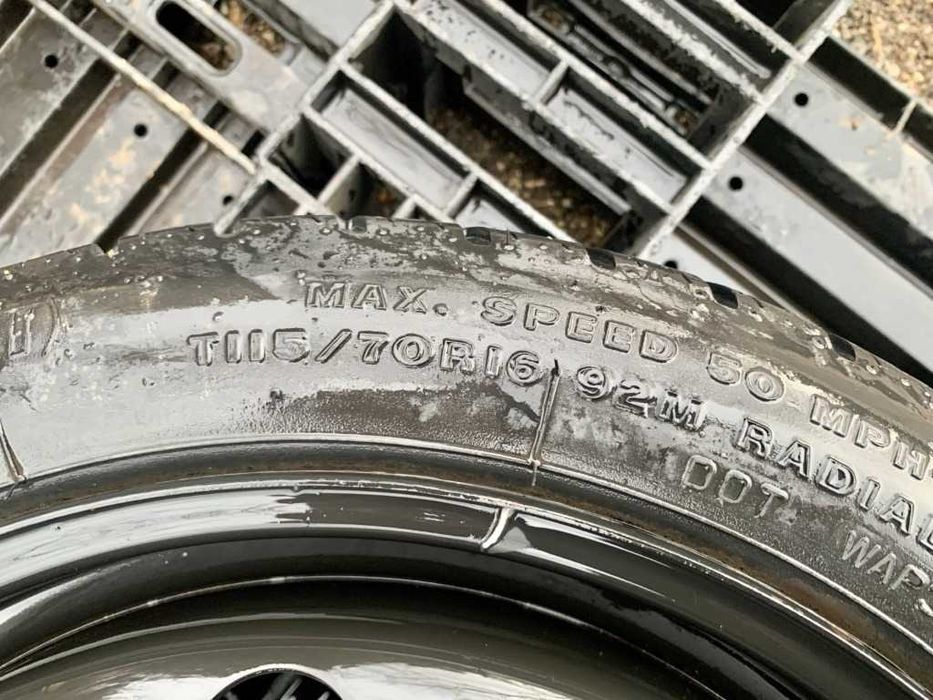 Патерица/Резервна гума Firestone 115/70/16 16" 5x110 за Opel/Опел/Saab