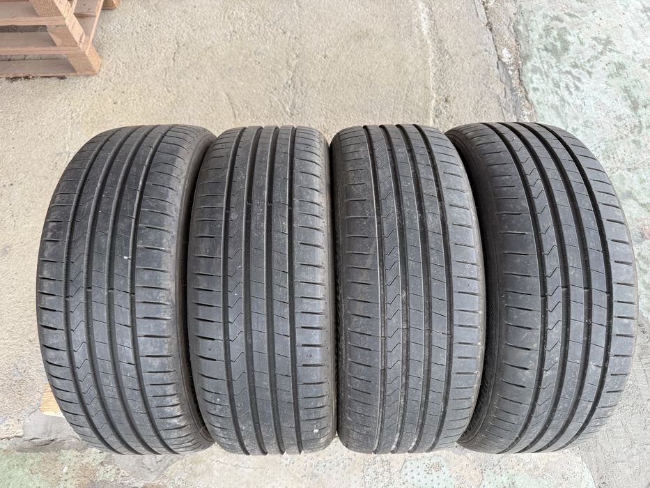 4бр. ОТЛИЧНИ Летни Гуми С Борд 205/50R/17 *HANKOOK* DOT:1723- 6.6мм + 5.9мм
