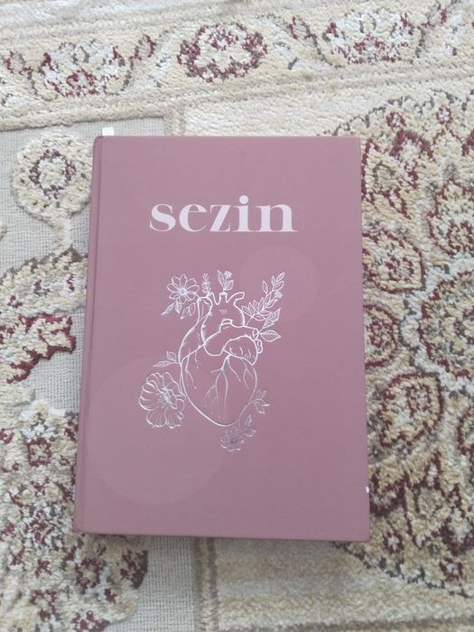 Блокнот sezin розовый
