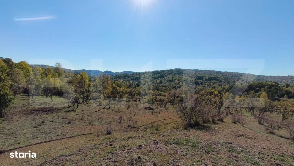 Teren extravilan cu priveliste superba , livada si potential casute de