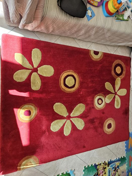 Килим от вълна (127×175×1)