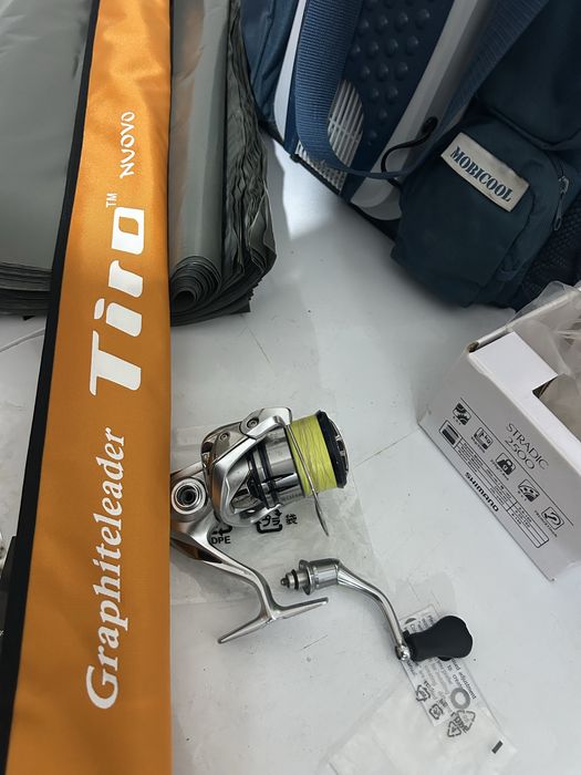Shimano stradic 2500 Graphiteleader Tiro 5-28