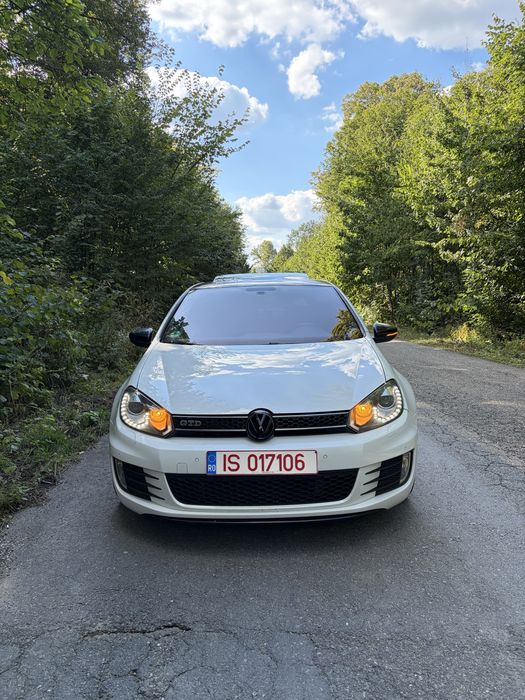 Golf 6 GTD 2012 220 cp Alb Perlat