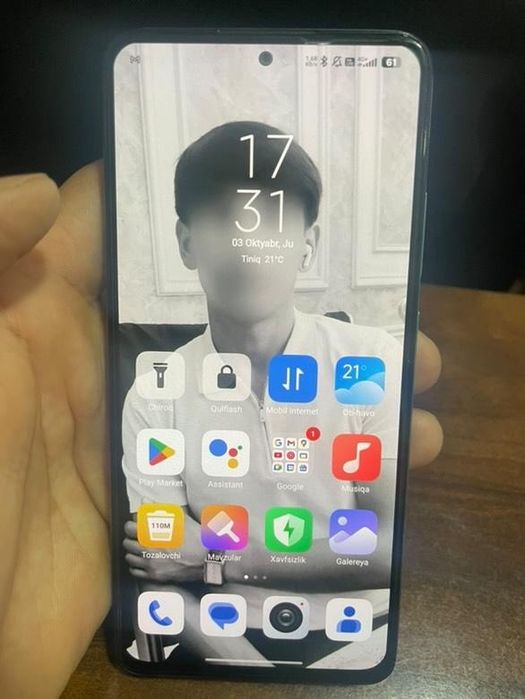 Redmi not 12 pro sotiladi edial holatda