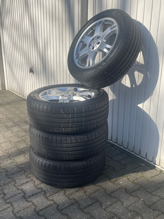 Летни Гуми-KUMHO-255/50/R19+235/50/R19+MERCEDES-ML 164 Оригинал-Джанти
