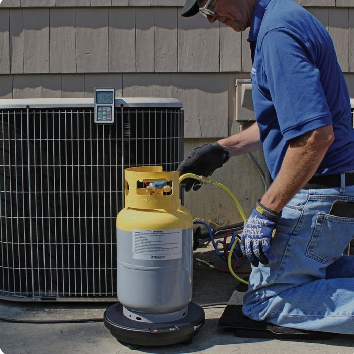 Freon. R32a . R410a . R134a