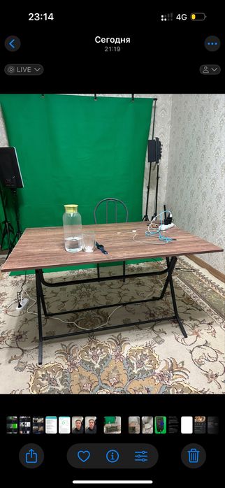 Стол раскладной 120/70