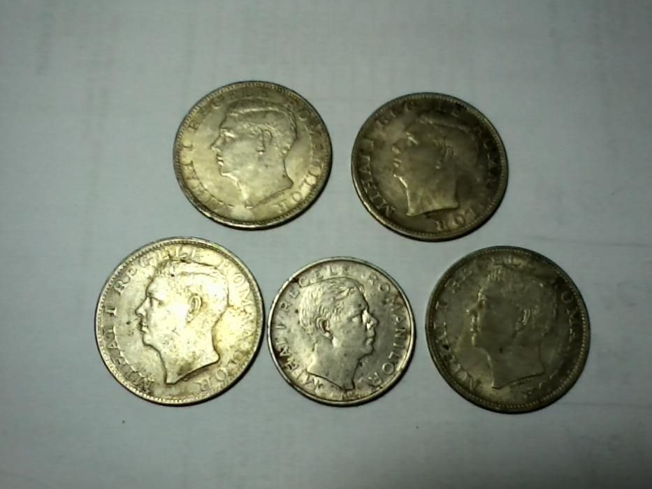 4 monede argint Regele Mihai