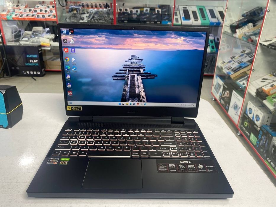 Acer Nitro Gaming Ryzen 7 6800H DDR5 16/512SSD RTX 3050-4GB