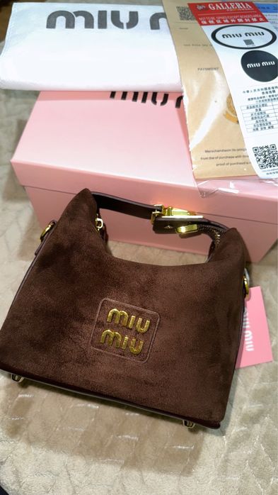 Новая сумка Miu Miu!