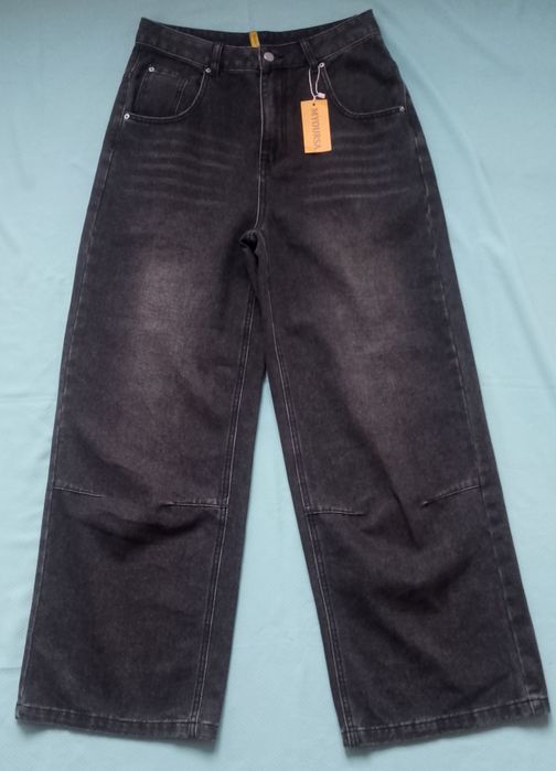 Дънки с широки крачоли