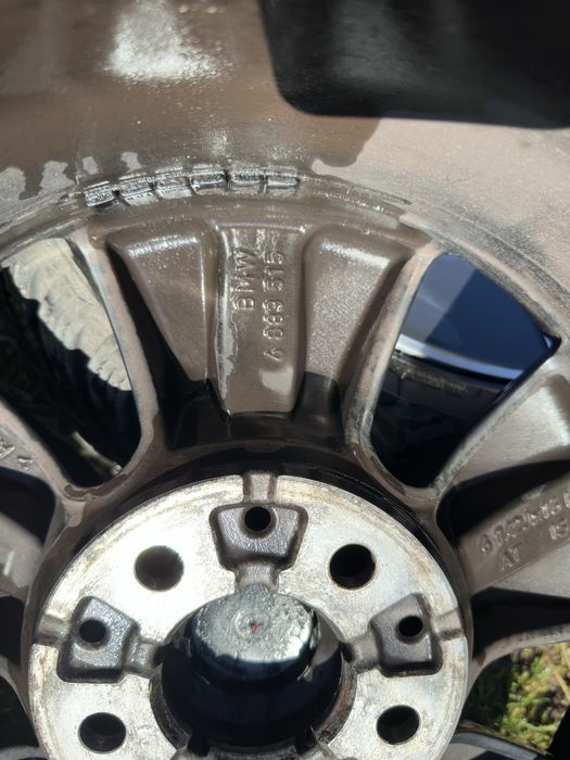 Jante BMW, R16 echipate cu cauciucuri de Iarna+senzoeri de presiune