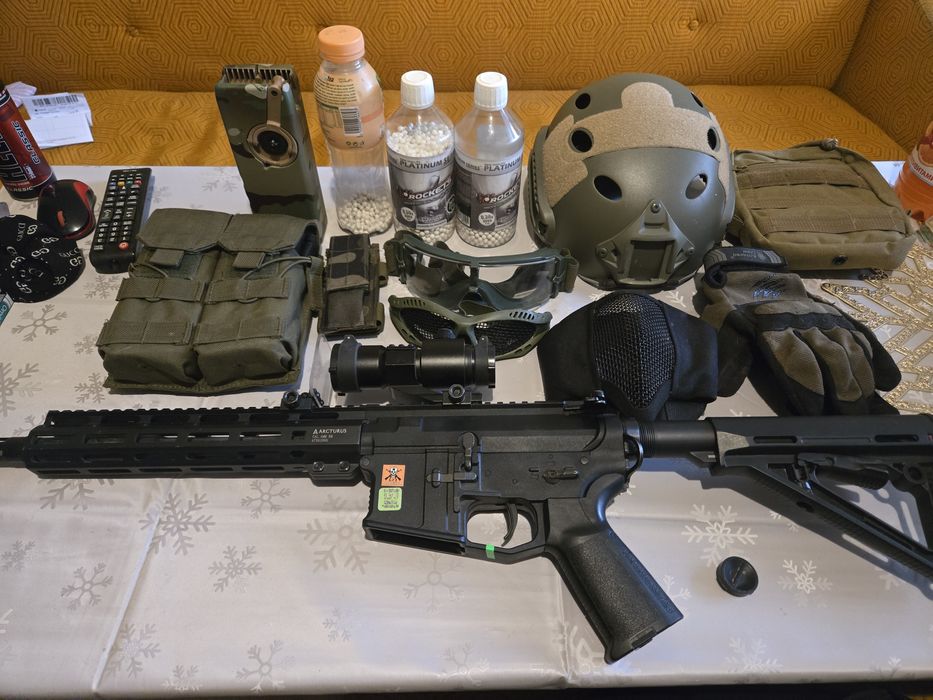 Еърсофт пушка и принадлежностии