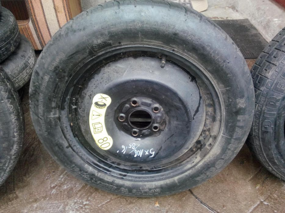 Roata rezerva slim Volvo,V50,S40,S80,5x108 pe 16, 5 prezoane