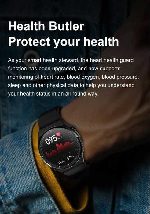 Smartwatch 46 mm nou, sigilat