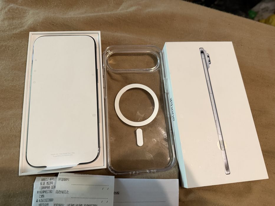 Iphone Air  Sky Blue  256gb