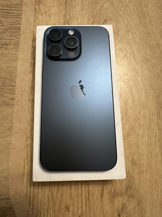 Iphone 15 Pro max Blue Esim 256gb