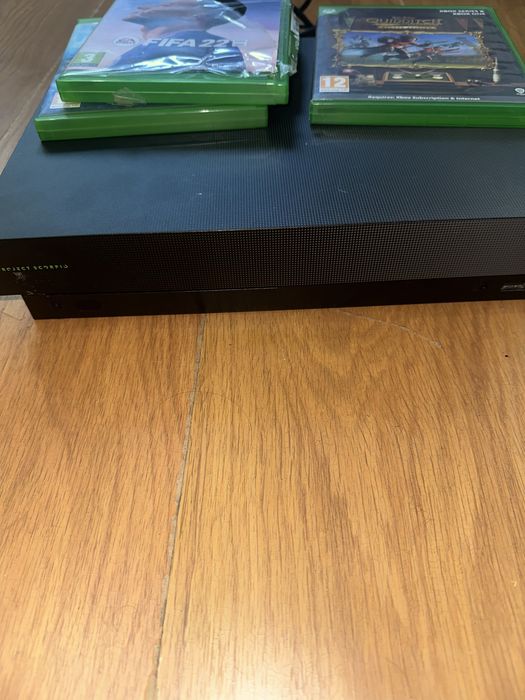 Xbox One X Project Scorpio Limited Edition 4K disc jocuri controller