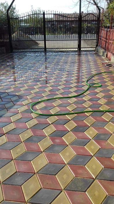 Pavaje pentru gradina - pavele model Floare Striata