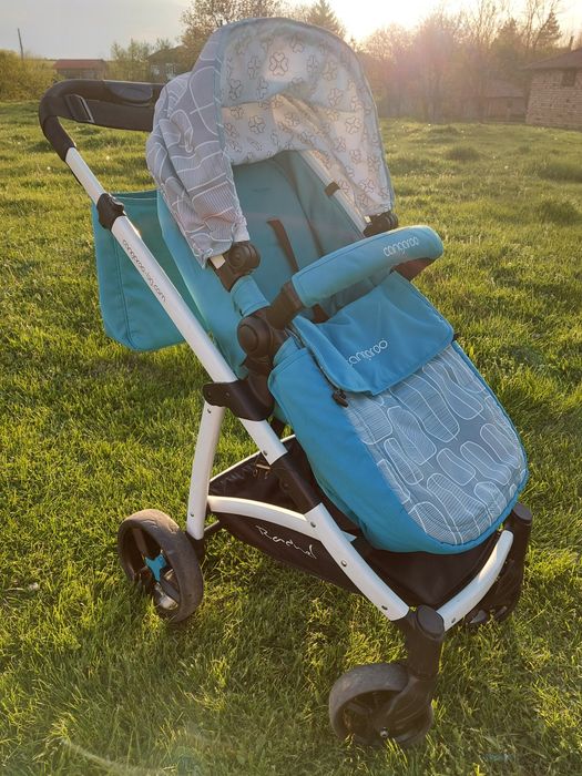 Детска комбинирана количка Cangaroo-Rachel - Тюркоаз