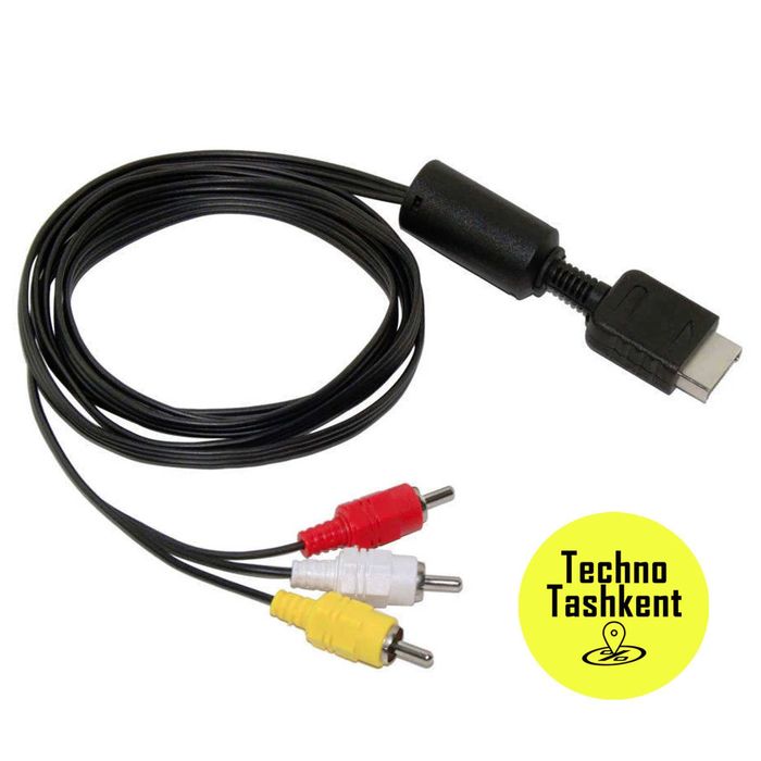 AV кабель для playstation 2 (ps2 кабель) (Dostavka Bor)