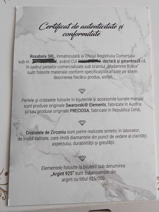 Coroniță mireasă
