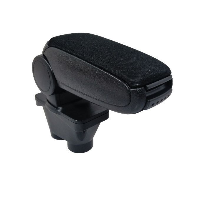 Нов черен лукс подлакътник барче за peugeot пежо 208 2012+ текстил