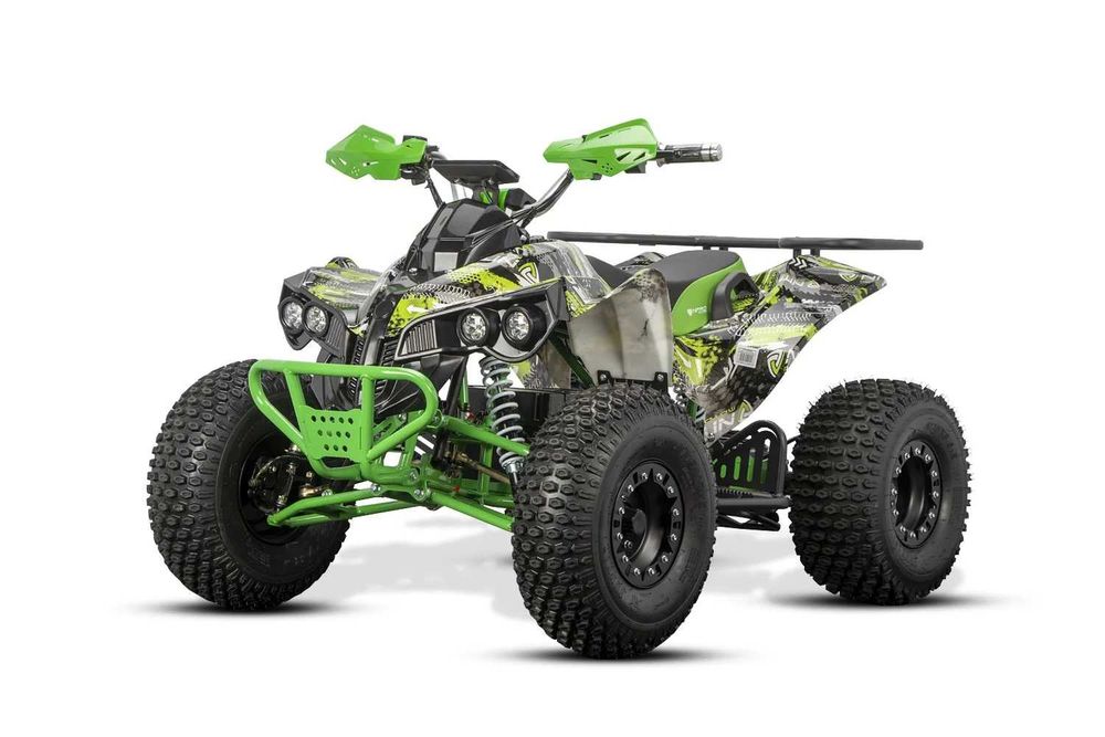 ATV electric NITRO EcoWarrior SPORT 1000W 48V 20Ah, DIFERENTIAL Green