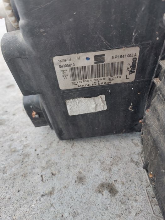 Set faruri Seat Altea Model 2004 - 2004 Originale Valeo - Europa