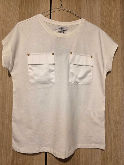 Tricou alb dama Reserved