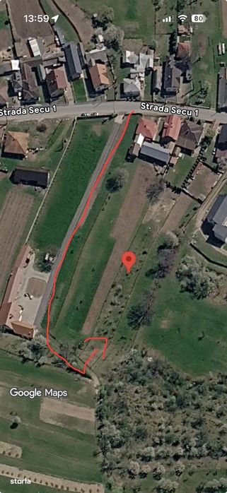 Teren intravilan 1.332mp, Prundu Bargaului