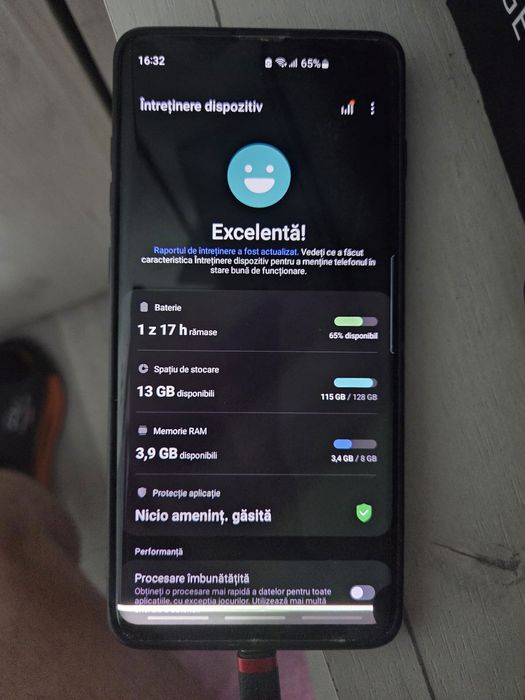 Samsung Galaxy A53 5G 258 GB si S10 plus