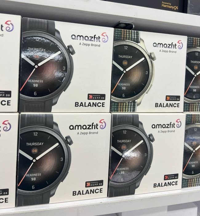 AmazFit Balance Bonus + Ремешок, + зарядные устройства (Оптом)