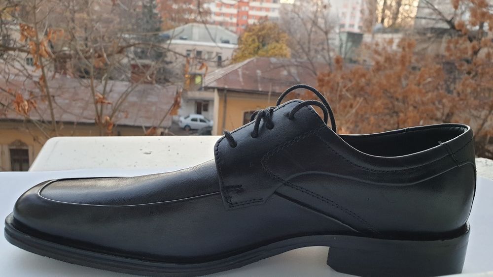 Pantofi din piele Borelli, made în Italy