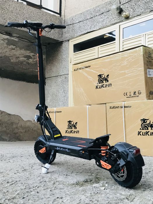 НОВО! KuKirin G2 Master Електрическа Тротинетка  Скутер 2х1000W/52V 20.8ah