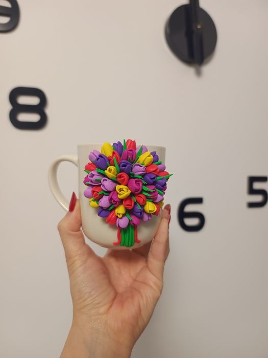 Căni decorate cu lut polimeric