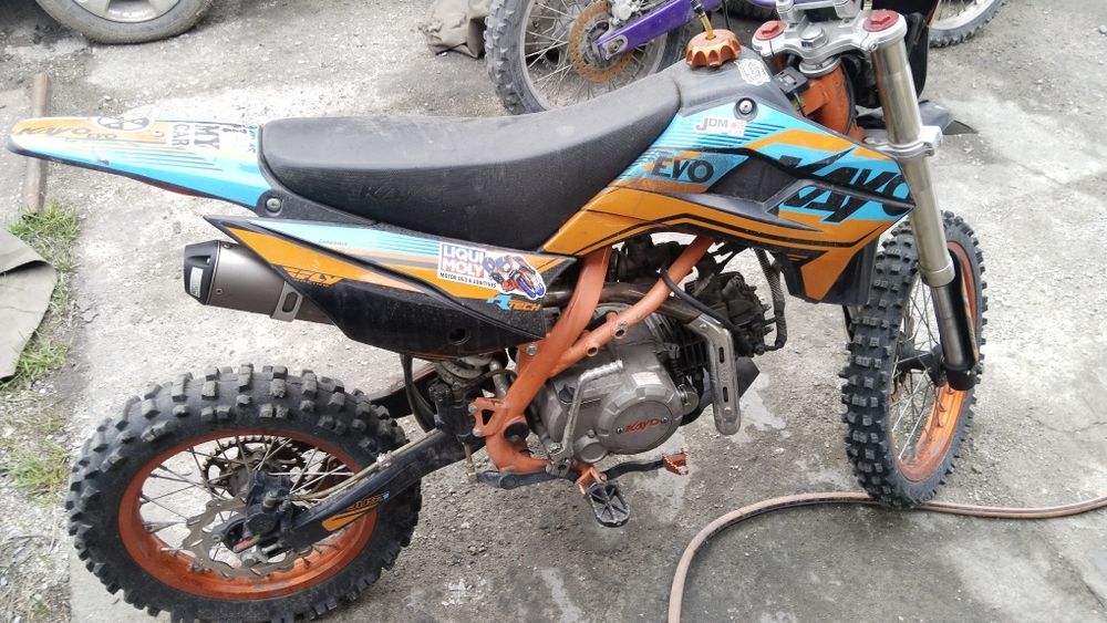 Продается мотоцикл,140 кубов покупали новый, пятьдесят Мото чясов,.