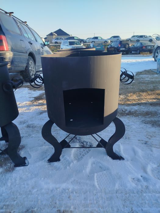 Гуп, титан, мангал. Катёл, ошак