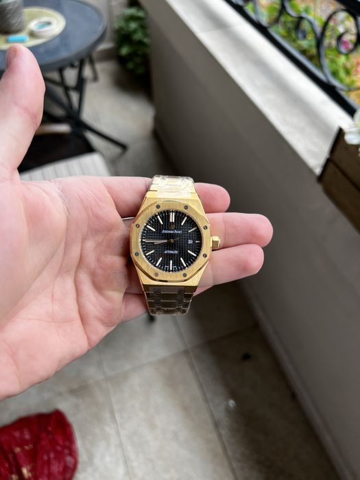 Audemars Piguet Royal Oak Rose Gold And Black 41 mm