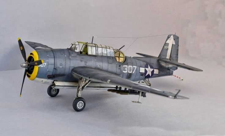 Сборная модель самолета Грумман TBF/TBM «Авенджер» (МиК, 1/72)