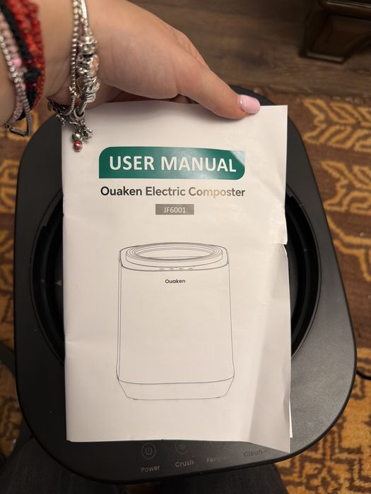 ouaken electric composter