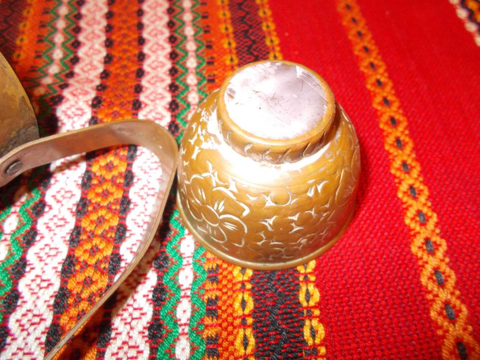 Медна каничка за вино/кафе  с чаша