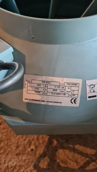 Ventilator axial