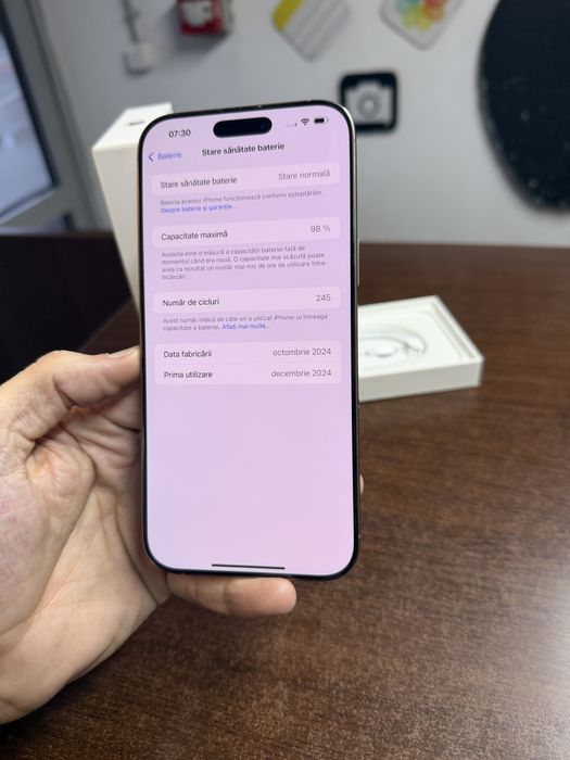 Vand Iphone 16 Pro Max 512Gb Desert Titanium Full box