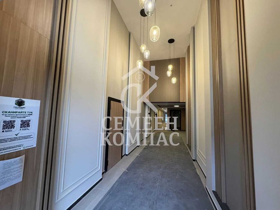 Двустаен луксозно обзаведен апартамент в Христо Смирненски