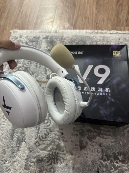 Беспроводные игровые наушники MCHOSE V9 Pro (3 режима связи, 7.1)